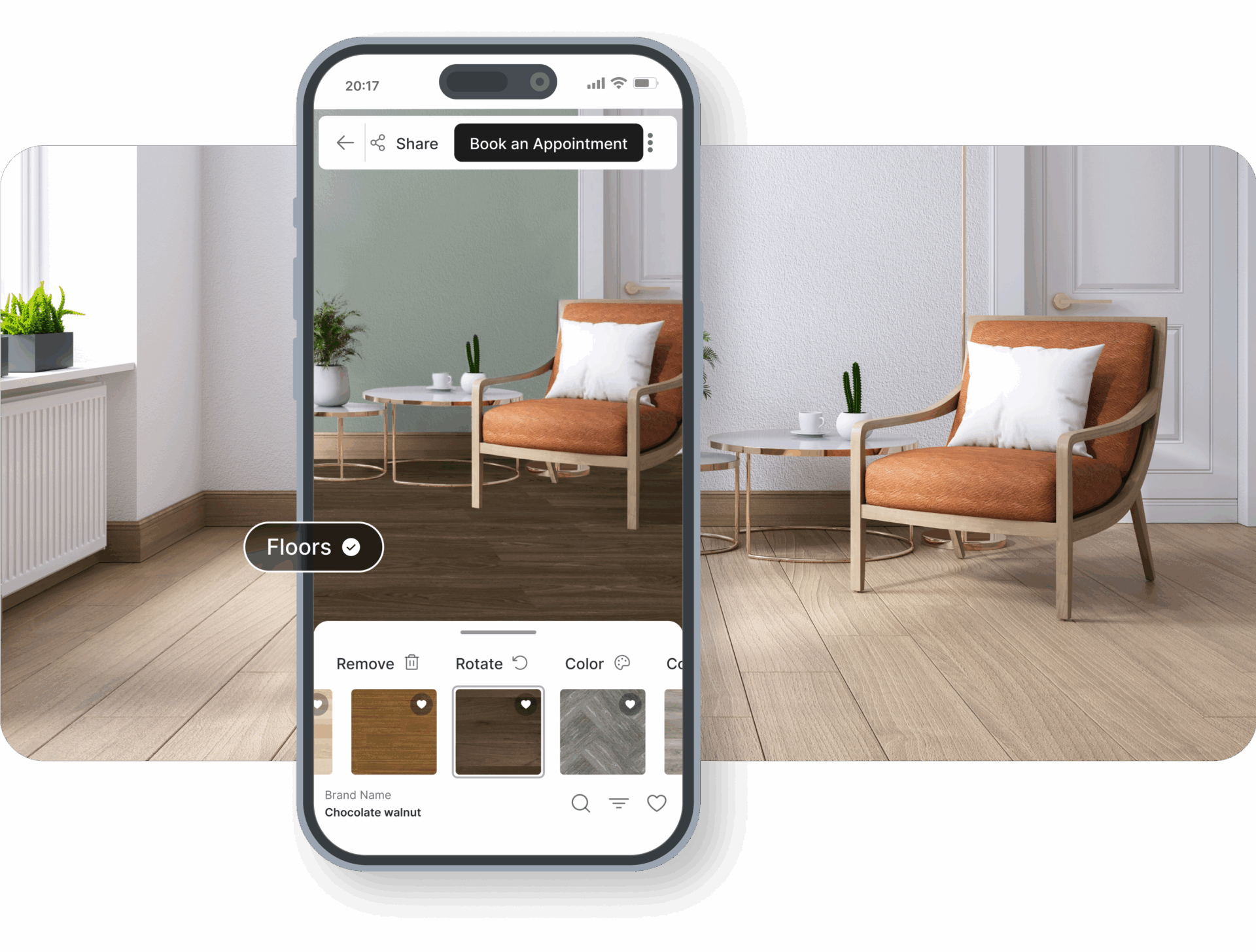Flooring visualizer phone markers 5 | General Floor